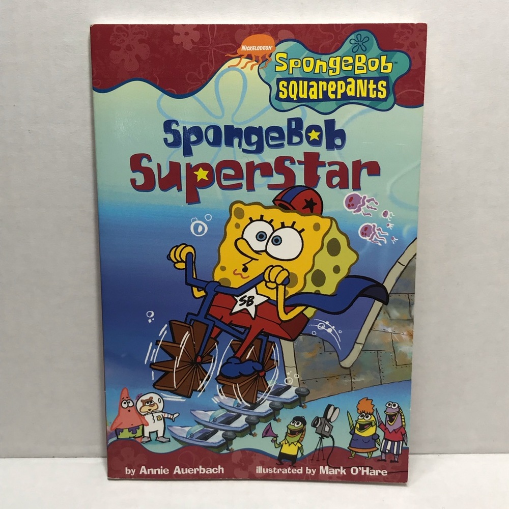 💛$2💛 SpongeBob Superstar - Nickelodeon kids book SpongeBob SquarePants